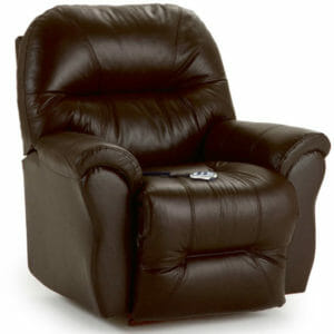 best bodie 8nw15 swivel glider recliner available in leather, fabric, power & lift