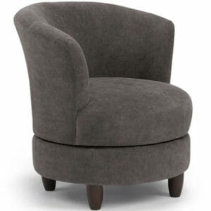 best 2948 palmona swivel barrel chair choice of colors made in u.s.a.