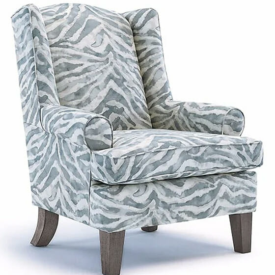 best 0190 amelia wing chair