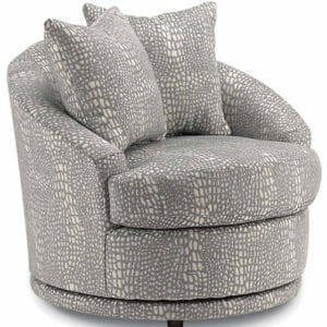 best 2928 alanna swivel barrel chair choice of fabric color made in u.s.a.