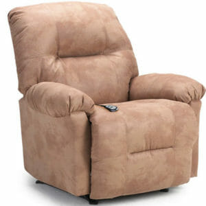 best 9mw17 wynette rocker recliner available in genuine leather or fabric