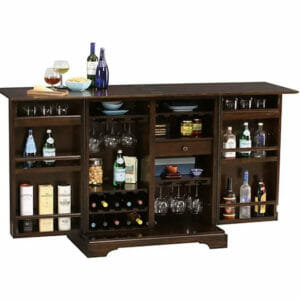 howard miller 695-124 benmore wine console made in u.s.a.