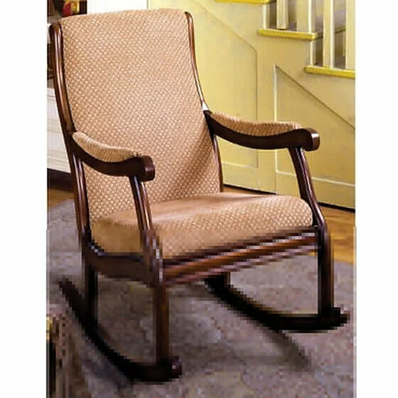foa furniture of america liverpool rocking chair
