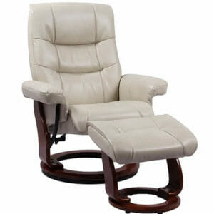 benchmaster stressfree rosa swivel recliner and ottoman