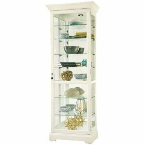 HOWARD MILLER FRONT OPENING DOOR IN AN OFF WHITE FINISH, 28 INCHES WIDE