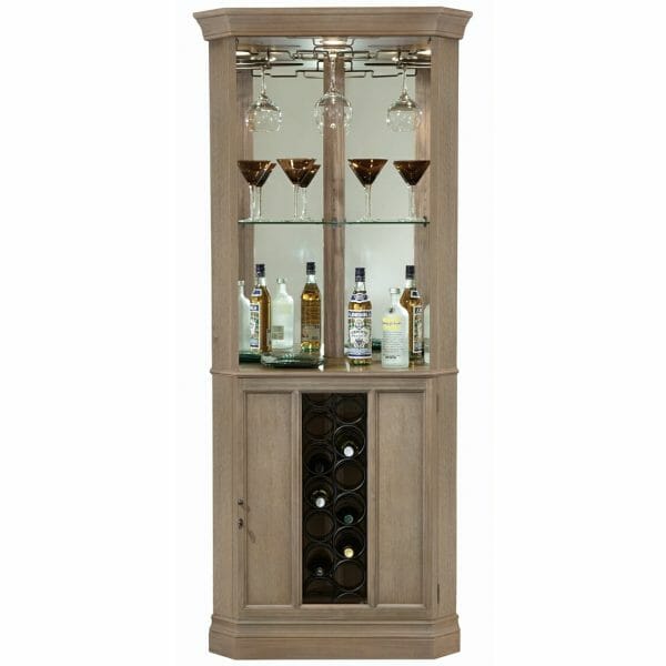 howard miller corner wine and bar cabinet piedmont VI